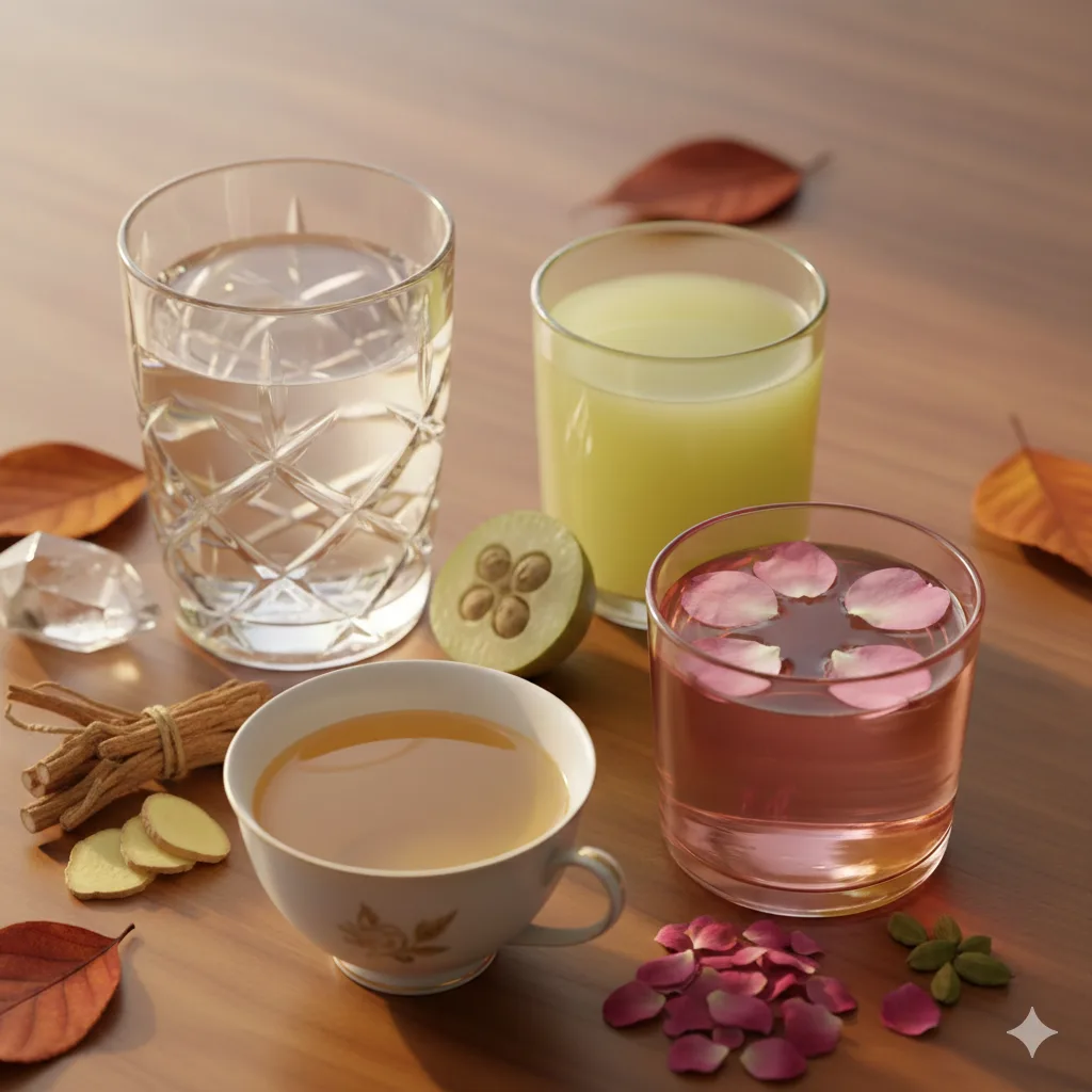 Autumn — Recommended Beverages (Pānīya)